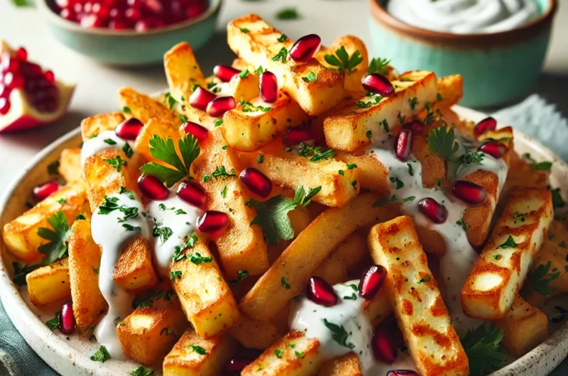 Air Fried Halloumi Fries