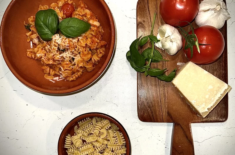 Creamy Tuscan Bean Pasta