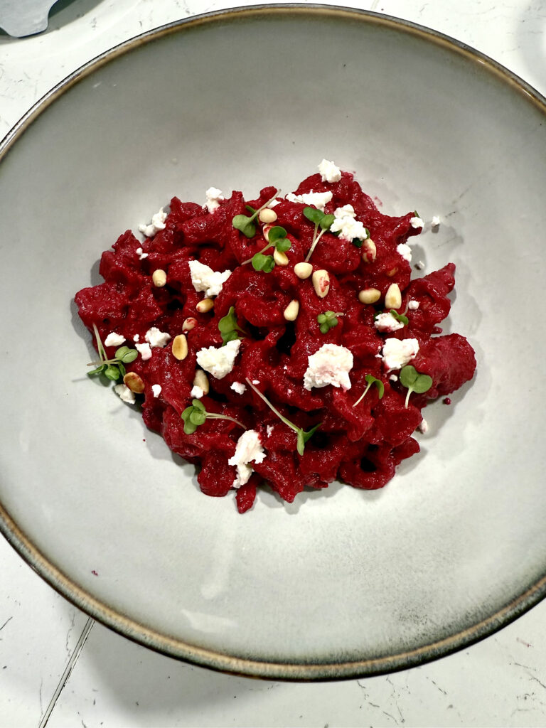 Roasted Beetroot and Feta Pasta – A Perfect Autumn Dish